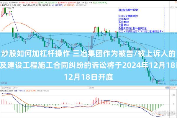 炒股如何加杠杆操作 三冶集团作为被告/被上诉人的2起涉及建设工程施工合同纠纷的诉讼将于2024年12月18日开庭