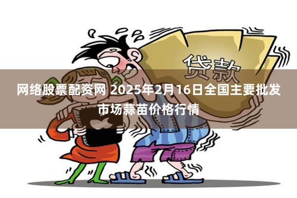 网络股票配资网 2025年2月16日全国主要批发市场蒜苗价格行情